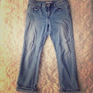 Straight Leg crop jeans